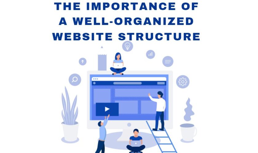Well Organized Website Structure